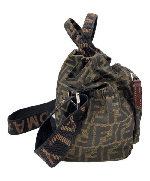 FENDI（フェンディ）FENDI (フェンディ) ショルダーバッグ ブラウンの古着・服飾アイテム