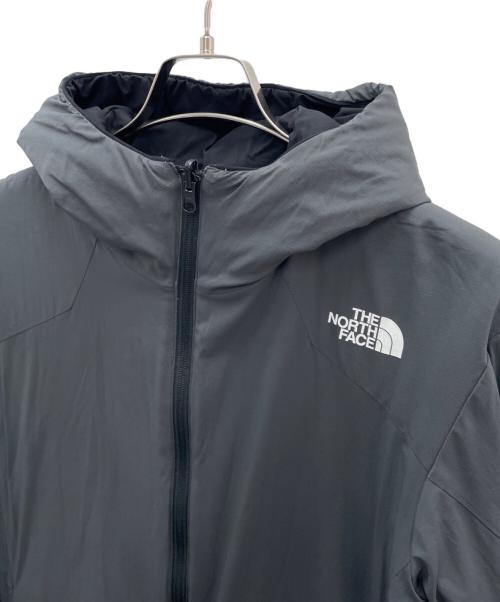 THE NORTH FACE（ザ ノース フェイス）THE NORTH FACE (ザ ノース フェイス) リバーシブルエニータイムインサレーテッドフーディ ブラック×グレー サイズ:Lの古着・服飾アイテム