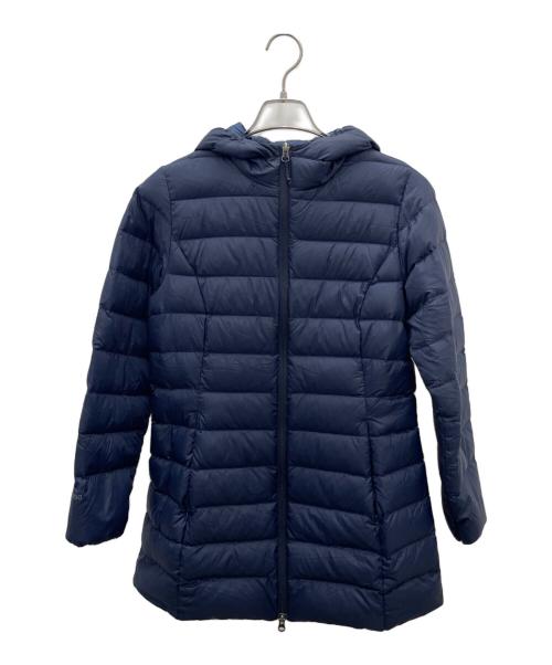 Eddie Bauer（エディーバウアー）Eddie Bauer (エディーバウアー) ダウンジャケット ネイビー サイズ:Sの古着・服飾アイテム