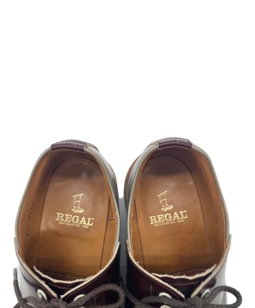 REGAL（リーガル）REGAL (リーガル) サドルシューズ ボルドー×グレー サイズ:25の古着・服飾アイテム