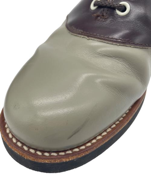 REGAL（リーガル）REGAL (リーガル) サドルシューズ ボルドー×グレー サイズ:25の古着・服飾アイテム