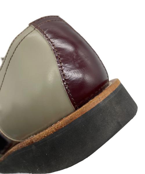 REGAL（リーガル）REGAL (リーガル) サドルシューズ ボルドー×グレー サイズ:25の古着・服飾アイテム