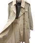 中古・古着 Aquascutum (アクアスキュータム) トレンチコート ベージュ サイズ:36：20000円