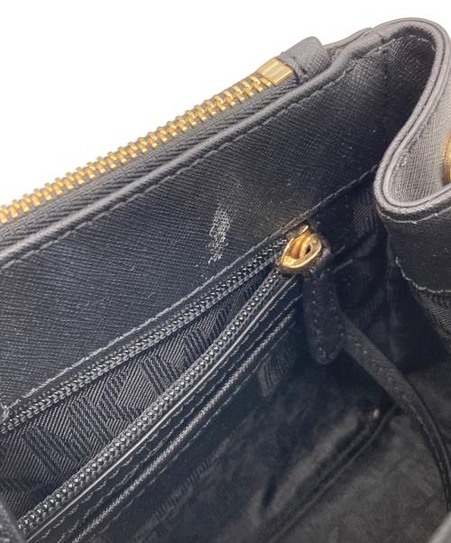 MICHAEL KORS（マイケル・コース）MICHAEL KORS (マイケル・コース) 2WAYショルダーバッグ ブラックの古着・服飾アイテム