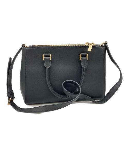 MICHAEL KORS（マイケル・コース）MICHAEL KORS (マイケル・コース) 2WAYショルダーバッグ ブラックの古着・服飾アイテム