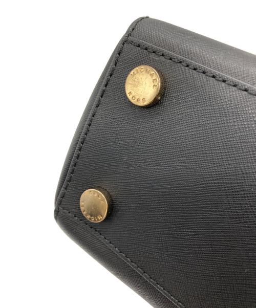 MICHAEL KORS（マイケル・コース）MICHAEL KORS (マイケル・コース) 2WAYショルダーバッグ ブラックの古着・服飾アイテム