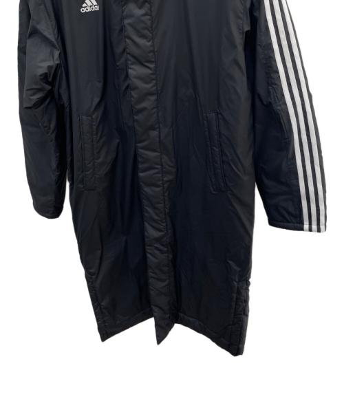 adidas（アディダス）adidas (アディダス) ベンチコート ブラック サイズ:XLの古着・服飾アイテム