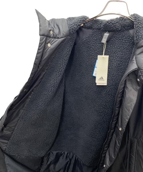 adidas（アディダス）adidas (アディダス) ベンチコート ブラック サイズ:XLの古着・服飾アイテム