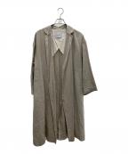 heliopoleエリオポール）の古着「リネンコート」｜ベージュ