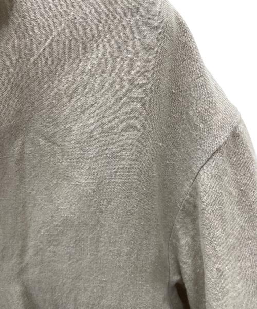 heliopole（エリオポール）heliopole (エリオポール) リネンコート ベージュ サイズ:36の古着・服飾アイテム