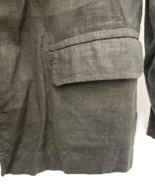 heliopole（エリオポール）heliopole (エリオポール) テーラードジャケット グリーン サイズ:36の古着・服飾アイテム