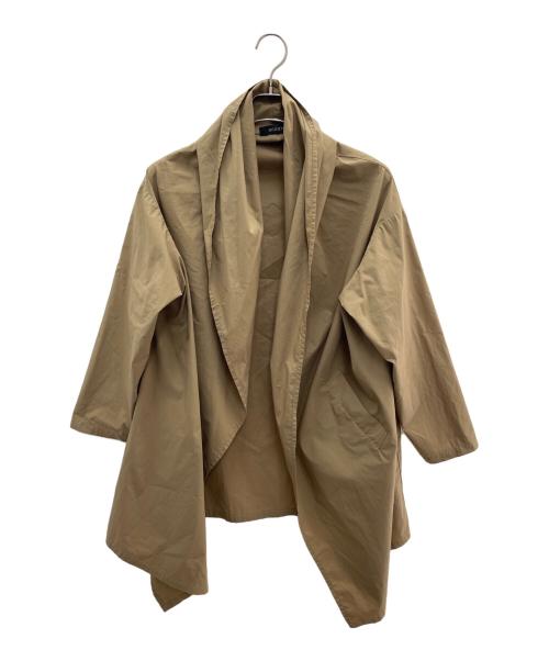 mizuiro-ind（ミズイロインド）mizuiro-ind (ミズイロインド) フーデッドコート ブラウン サイズ:Freeの古着・服飾アイテム