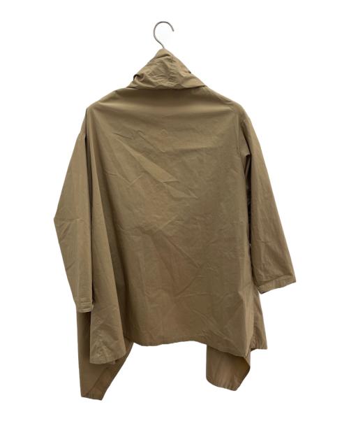 mizuiro-ind（ミズイロインド）mizuiro-ind (ミズイロインド) フーデッドコート ブラウン サイズ:Freeの古着・服飾アイテム