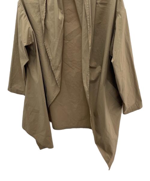 mizuiro-ind（ミズイロインド）mizuiro-ind (ミズイロインド) フーデッドコート ブラウン サイズ:Freeの古着・服飾アイテム