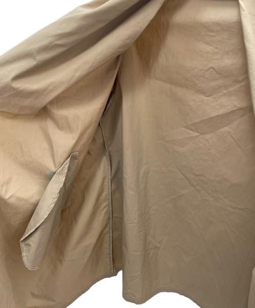 mizuiro-ind（ミズイロインド）mizuiro-ind (ミズイロインド) フーデッドコート ブラウン サイズ:Freeの古着・服飾アイテム