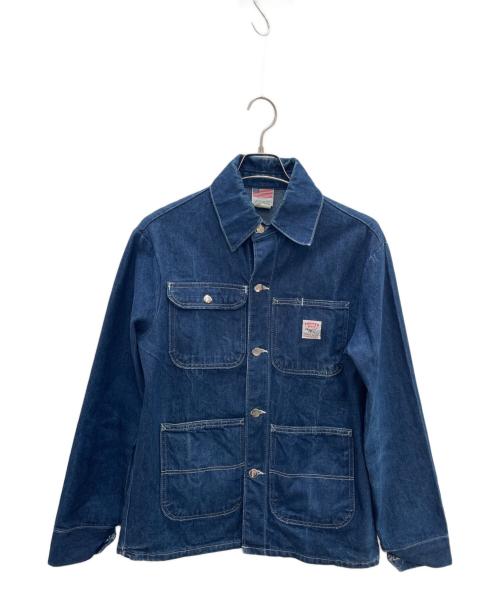 Pointer（ポインター）Pointer (ポインター) カバーオール ネイビー サイズ:Sの古着・服飾アイテム