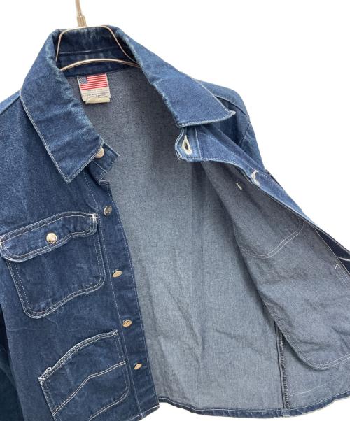 Pointer（ポインター）Pointer (ポインター) カバーオール ネイビー サイズ:Sの古着・服飾アイテム