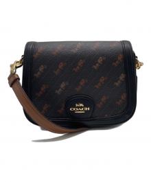 COACH（コーチ）の古着「ショルダーバッグ」｜ブラック×ブラウン