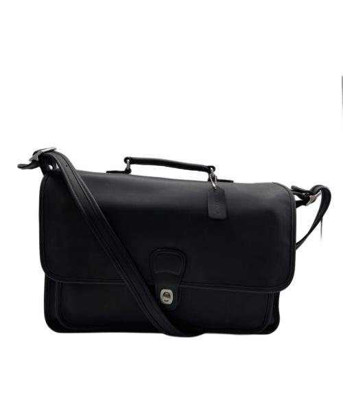 COACH（コーチ）COACH (コーチ) ブリーフケース ブラックの古着・服飾アイテム