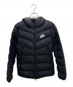NIKEナイキ）の古着「ダウンジャケット」｜ブラック