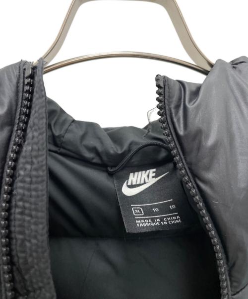 NIKE（ナイキ）NIKE (ナイキ) ダウンジャケット ブラック サイズ:XLの古着・服飾アイテム