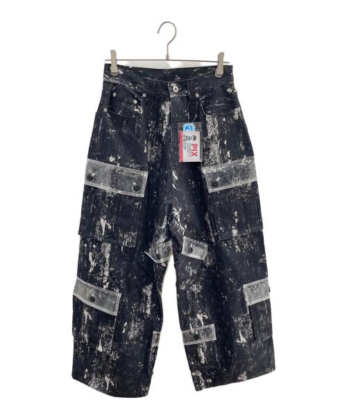 a2o（エーツーオー）a2o (エーツーオー) TPU ポケットカーゴパンツ ブラック サイズ:M 未使用品の古着・服飾アイテム