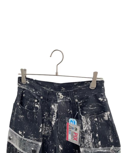 a2o（エーツーオー）a2o (エーツーオー) TPU ポケットカーゴパンツ ブラック サイズ:M 未使用品の古着・服飾アイテム