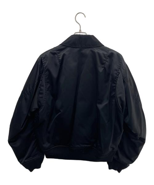 不明（フメイ）不明 (フメイ) フライトジャケット ブラック サイズ:不明の古着・服飾アイテム