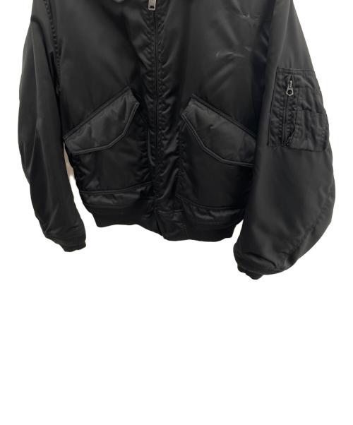 不明（フメイ）不明 (フメイ) フライトジャケット ブラック サイズ:不明の古着・服飾アイテム