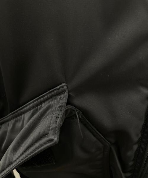 不明（フメイ）不明 (フメイ) フライトジャケット ブラック サイズ:不明の古着・服飾アイテム