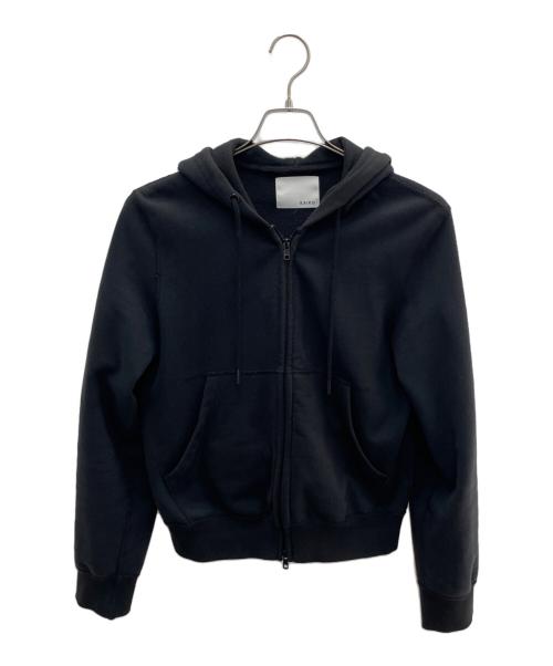 kaiko（カイコー）kaiko (カイコー) ダブルジップパーカー ブラック サイズ:1の古着・服飾アイテム