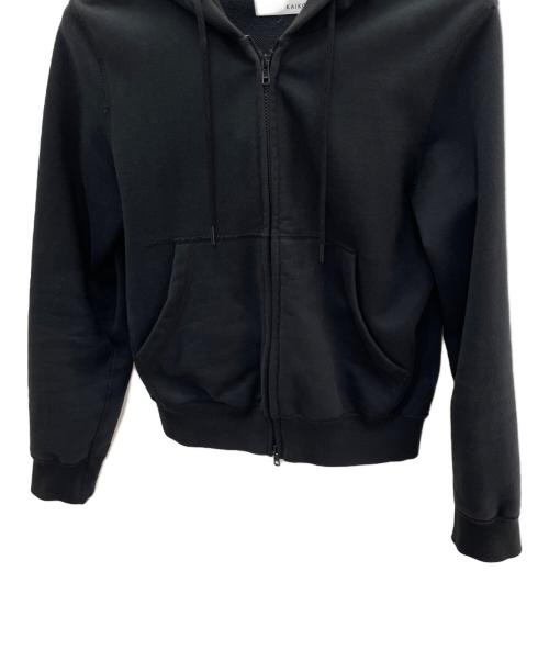 kaiko（カイコー）kaiko (カイコー) ダブルジップパーカー ブラック サイズ:1の古着・服飾アイテム