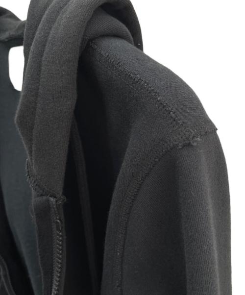 kaiko（カイコー）kaiko (カイコー) ダブルジップパーカー ブラック サイズ:1の古着・服飾アイテム