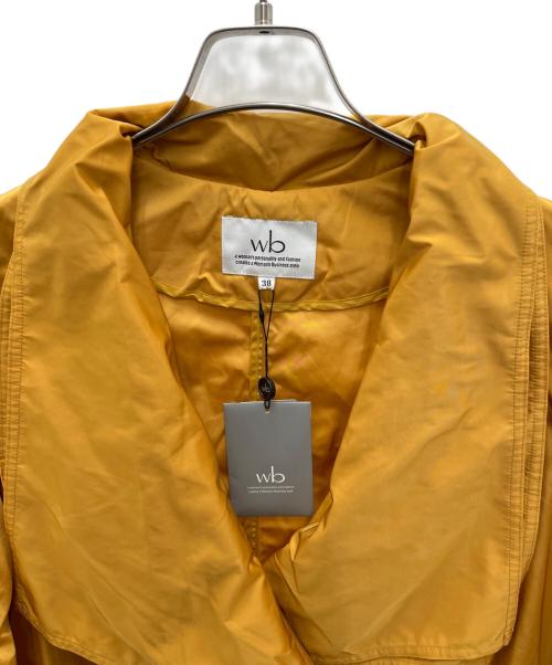 wb（ダブルビー）wb (ダブルビー) ナイロンコート イエロー サイズ:38 未使用品の古着・服飾アイテム