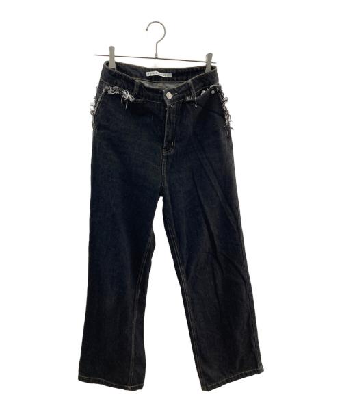 Fano Studios（ファノ ストゥディオズ）Fano Studios (ファノ ストゥディオズ) デニムパンツ ブラック サイズ:Lの古着・服飾アイテム