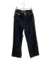Fano Studios（ファノ ストゥディオズ）の古着「デニムパンツ」｜ブラック