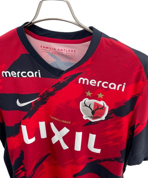 鹿島アントラーズ（カシマアントラーズ）鹿島アントラーズ (カシマアントラーズ) 応援グッズ レッド サイズ:XLの古着・服飾アイテム
