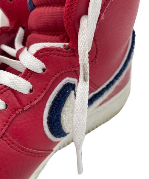 NKE（ナイキ）NKE (ナイキ) ハイカットスニーカー レッド サイズ:27の古着・服飾アイテム