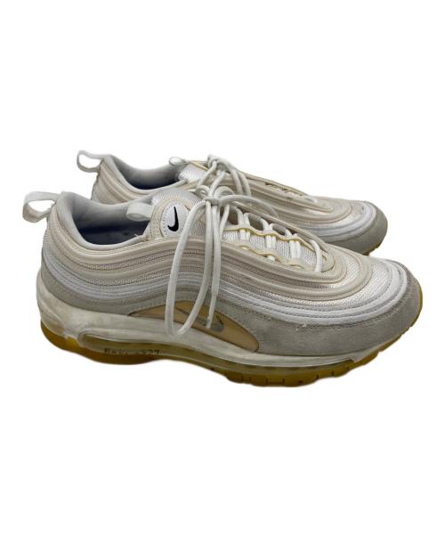 NIKE（ナイキ）NIKE (ナイキ) スニーカー ホワイト×ベージュ サイズ:27の古着・服飾アイテム