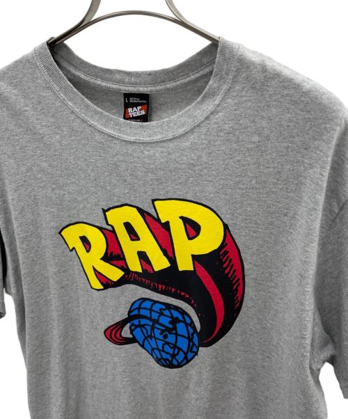 RAP TEES（ラップティーズ）RAP TEES (ラップティーズ) Tシャツ グレー サイズ:Lの古着・服飾アイテム