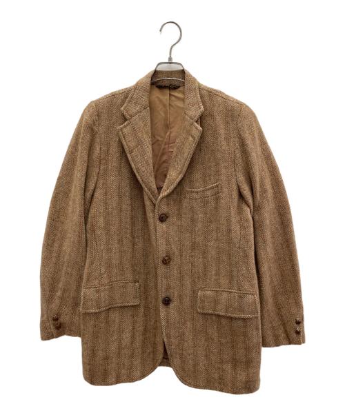 Harris Tweed（ハリスツイード）Harris Tweed (ハリスツイード) deansgate テーラードジャケット ブラウン サイズ:不明の古着・服飾アイテム