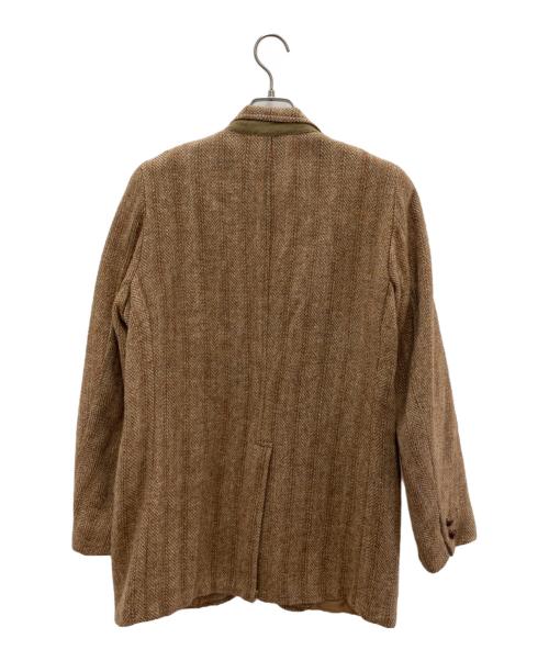 Harris Tweed（ハリスツイード）Harris Tweed (ハリスツイード) deansgate テーラードジャケット ブラウン サイズ:不明の古着・服飾アイテム