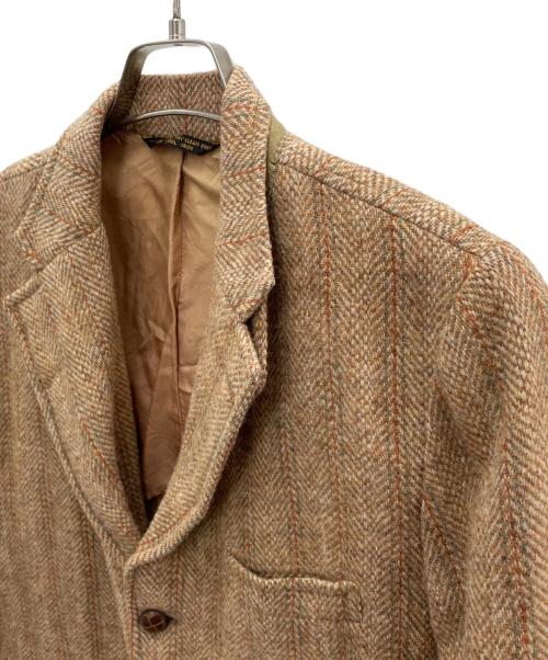 Harris Tweed（ハリスツイード）Harris Tweed (ハリスツイード) deansgate テーラードジャケット ブラウン サイズ:不明の古着・服飾アイテム