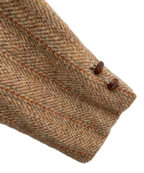 Harris Tweed（ハリスツイード）Harris Tweed (ハリスツイード) deansgate テーラードジャケット ブラウン サイズ:不明の古着・服飾アイテム