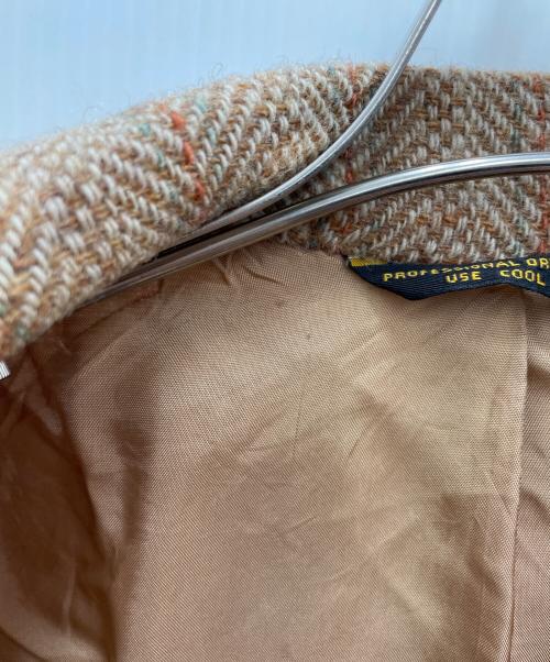 Harris Tweed（ハリスツイード）Harris Tweed (ハリスツイード) deansgate テーラードジャケット ブラウン サイズ:不明の古着・服飾アイテム