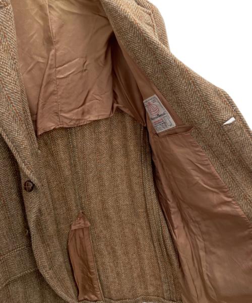 Harris Tweed（ハリスツイード）Harris Tweed (ハリスツイード) deansgate テーラードジャケット ブラウン サイズ:不明の古着・服飾アイテム
