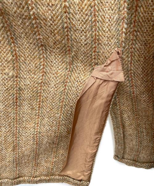 Harris Tweed（ハリスツイード）Harris Tweed (ハリスツイード) deansgate テーラードジャケット ブラウン サイズ:不明の古着・服飾アイテム