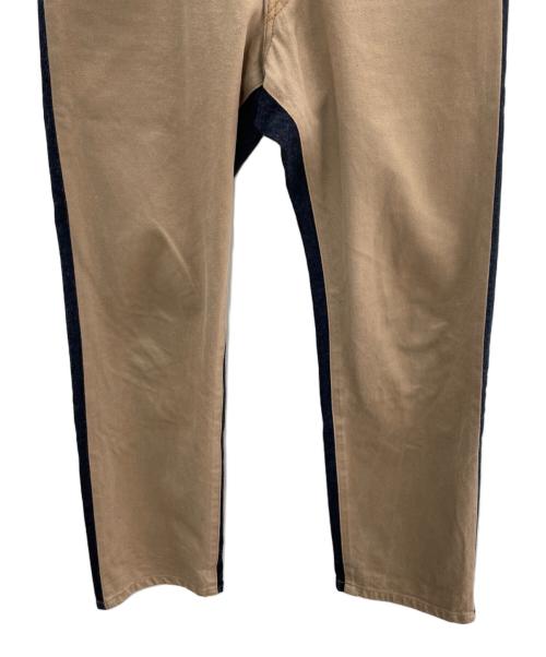 児島ジーンズ（コジマジーンズ）児島ジーンズ (コジマジーンズ) デニムパンツ ネイビー×ベージュ サイズ:30の古着・服飾アイテム