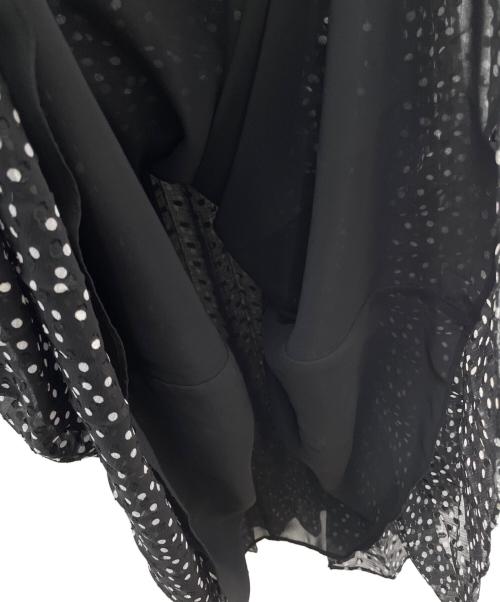 EMPORIO ARMANI（エンポリオ アルマーニ）EMPORIO ARMANI (エンポリオ アルマーニ) プリーツスカート ブラック サイズ:38の古着・服飾アイテム