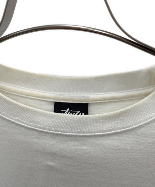 stussy（ステューシー）stussy (ステューシー) 半袖カットソー ホワイト サイズ:Lの古着・服飾アイテム